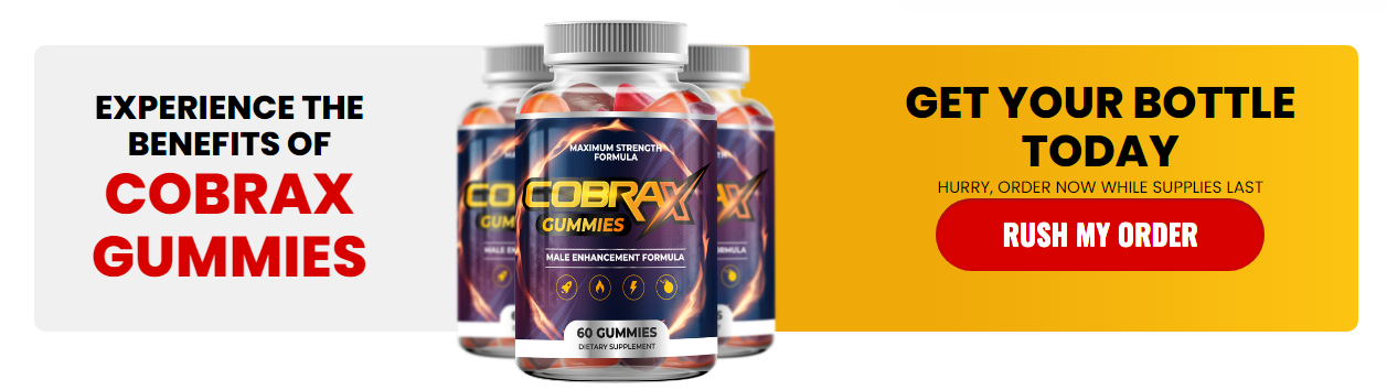 Cobrax Male Enhancement Gummies 
